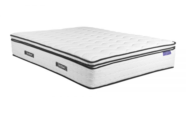 SleepSoul Space 2000 Pocket Memory Pillow Top Mattress, Single