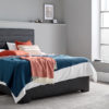 Novo Aporo Ottoman Bed Frame, Double, Grey