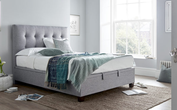 Novo Luminaire Ottoman Bed Frame, Double