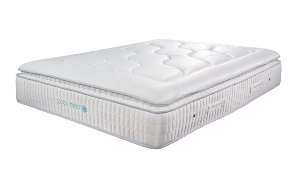 Sleepeezee Cool Rest 2400 Pocket Pillow Top Mattress, Superking