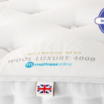 Millbrook Wool Luxury 4000 Pocket Mattress Review: Sleep Like Never Before!