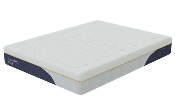 Luna 6000 Plush Gel Memory Pocket Hybrid Mattress, King Size