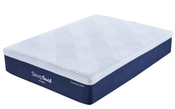 SleepSoul Premium Cool Gel 2000 Pocket Mattress, Superking