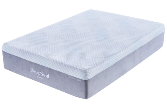 SleepSoul Premium Cool Gel 3000 Pocket Mattress, Superking